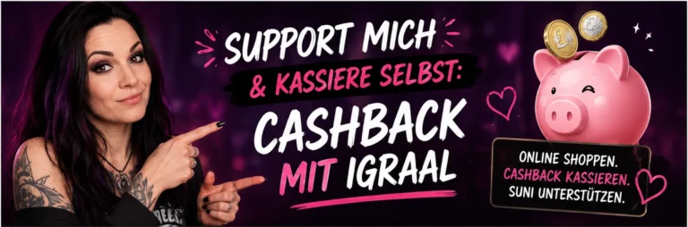 Cashback beim Online-Shopping mit Sunis iGraal-Empfehlung